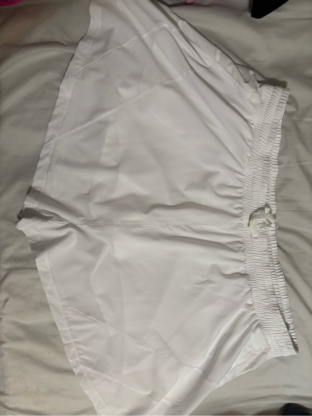 Avia White Women's Athletic Shorts